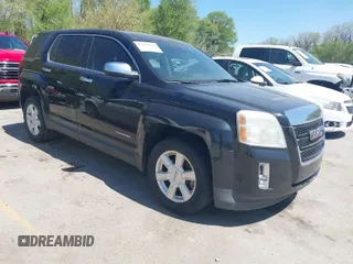 2012 GMC Terrain SLE-1 with VIN 2GKALMEK9C6343208, listed as a IAAI auction lot 42049708 with 177,967 mi miles and . Bid and sale history available at carsss.com. Image 1.