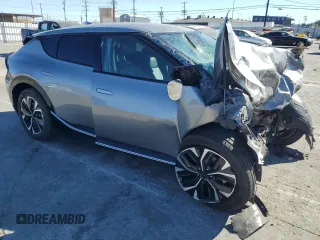 2022 Kia EV6 Wind with VIN KNDC34LA7N5080956, listed as a Copart auction lot 67970294 with 0 mi miles and Salvage Title. Bid and sale history available at carsss.com. Image 4.