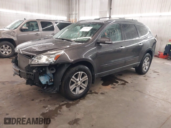 2015 Chevrolet Traverse LT with VIN 1GNKVHKD5FJ192552, listed as a IAAI auction lot 41708239 with 185,664 mi miles and . Bid and sale history available at DreamBid. Image 18.