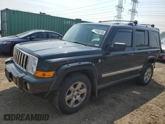 2007 Jeep Commander Limited z VIN 1J8HG58P27C520330, wystawiony jako Copart lot #54595745 z przebiegiem 168 908 mil mil oraz Szkoda całkowita • Salvage title. Historia ofert i sprzedaży dostępna na DreamBid. Obrazek 1.