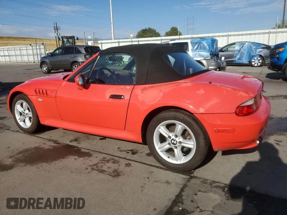 2002 BMW Z3 2.5i with VIN 4USCN33402LM06922, listed as a Copart auction lot 73521204 with 131,823 mi miles and Clean Title. Bid and sale history available at carsss.com. Image 2.