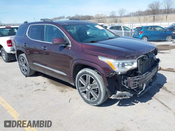 2017 GMC Acadia Denali with VIN 1GKKNXLS9HZ205098, listed as a IAAI auction lot 41884746 with 91,009 mi miles and . Bid and sale history available at carsss.com. Image 1.