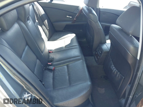 2005 BMW 5 Series 545i with VIN WBANB33525CN67791, listed as a IAAI auction lot 42056534 with 166,221 mi miles and . Bid and sale history available at carsss.com. Image 8.