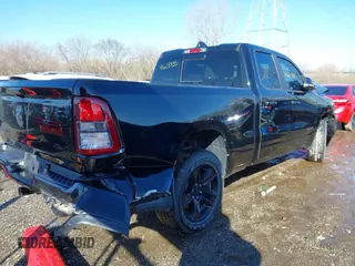 2022 Ram 1500 Big Horn with VIN 1C6SRFBT5NN202973, listed as a IAAI auction lot 41623935 with 45,045 mi miles and . Bid and sale history available at DreamBid. Image 4.