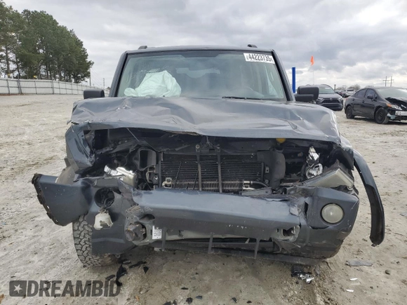 2007 Jeep Commander Sport with VIN 1J8HH48P37C655131, listed as a Copart auction lot 44223735 with 108,610 mi miles and Salvage Title. Bid and sale history available at carsss.com. Image 5.