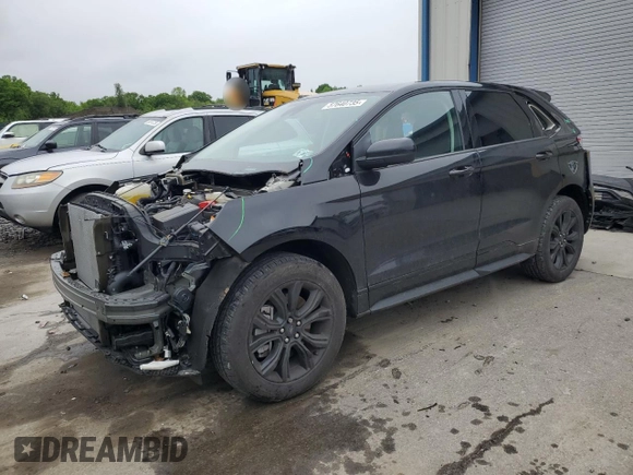 2023 Ford Edge SE with VIN 2FMPK4G9XPBA53152, listed as a Copart auction lot 57640735 with 16,117 mi miles and Salvage title. Bid and sale history available at DreamBid. Image 1.