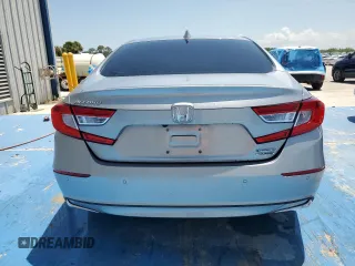 2020 Honda Accord Touring with VIN 1HGCV3F91LA006220, listed as a Copart auction lot 47974155 with 96,999 mi miles and Salvage title. Bid and sale history available at DreamBid. Image 6.