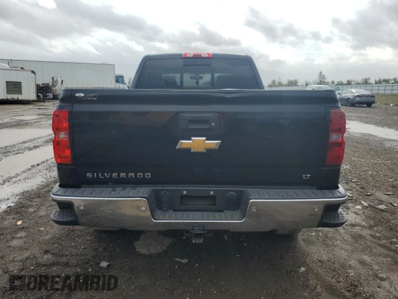 2017 Chevrolet Silverado 1500 LT with VIN 1GCPCREC4HF101211, listed as a Copart auction lot 80962704 with 164,773 mi miles and Salvage Title. Bid and sale history available at DreamBid. Image 6.