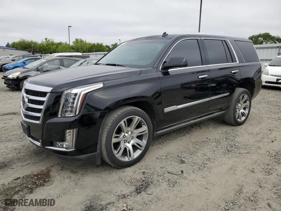 2015 Cadillac Escalade Premium with VIN 1GYS3CKJ7FR308532, listed as a Copart auction lot 53882145 with 139,182 mi miles and Clean Title. Bid and sale history available at carsss.com. Image 1.
