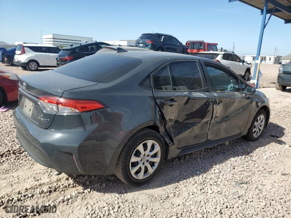 2024 Toyota Corolla Hybrid LE with VIN JTDBCMFE8R3031969, listed as a Copart auction lot 44388305 with 58,059 mi miles and Salvage Title. Bid and sale history available at carsss.com. Image 3.