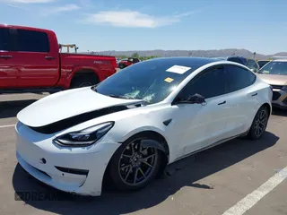 2022 Tesla Model 3 Long Range z VIN 5YJ3E1EB3NF348267, wystawiony jako IAAI lot #42323616 z przebiegiem Nie podano mil oraz . Historia ofert i sprzedaży dostępna na DreamBid. Obrazek 6.
