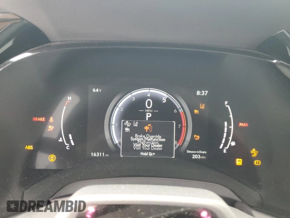 2024 Lexus RX 350 with VIN 2T2BAMCA6RC039661, listed as a Copart auction lot 59157545 with 16,311 mi miles and Salvage title. Bid and sale history available at DreamBid. Image 9.