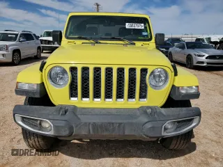 2023 Jeep Gladiator Overland with VIN 1C6HJTFG7PL564945, listed as a Copart auction lot 55837975 with 35,693 mi miles and Salvage title. Bid and sale history available at DreamBid. Image 5.