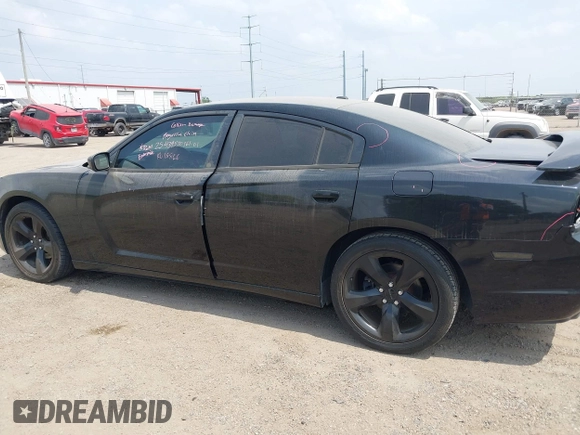 2014 Dodge Charger SXT with VIN 2C3CDXHG3EH122158, listed as a IAAI auction lot 41861010 with 122,842 mi miles. Bid and sale history available at carsss.com. Image 15.