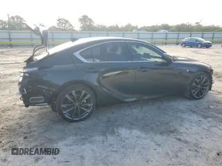 2022 Lexus IS 350 F Sport z VIN JTHGZ1B25N5058137, wystawiony jako Copart lot #52541375 z przebiegiem 121 963 mil mil oraz Szkoda całkowita • Salvage title. Historia ofert i sprzedaży dostępna na DreamBid. Obrazek 3.