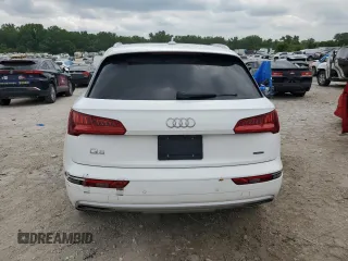 2020 Audi Q5 Premium with VIN WA1ANAFY4L2021302, listed as a Copart auction lot 59854845 with 126,753 mi miles and Clean title. Bid and sale history available at DreamBid. Image 6.