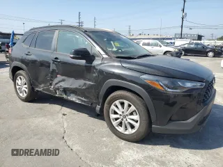 2023 Toyota Corolla Cross LE with VIN 7MUCAABG1PV050123, listed as a Copart auction lot 61384845 with 30,712 mi miles and Salvage title. Bid and sale history available at DreamBid. Image 4.