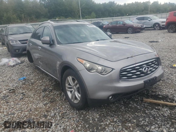 2011 Infiniti FX35 with VIN JN8AS1MW1BM732947, listed as a Copart auction lot 69516824 with 0 mi miles and Salvage Title. Bid and sale history available at carsss.com. Image 4.