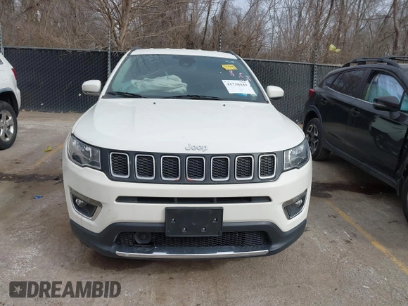 2021 Jeep Compass Limited with VIN 3C4NJCCB2MT528293, listed as a IAAI auction lot 41738444 with 111,848 mi miles. Bid and sale history available at carsss.com. Image 11.