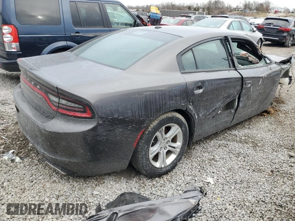 2022 Dodge Charger SXT with VIN 2C3CDXBG1NH255428, listed as a Copart auction lot 44184695 with 50,406 mi miles and Non Repairable. Bid and sale history available at DreamBid. Image 3.