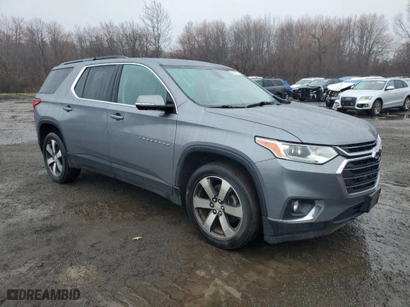 2019 Chevrolet Traverse LT Leather with VIN 1GNEVHKW3KJ240848, listed as a Copart auction lot 51807625 with 117,590 mi miles and Clean Title. Bid and sale history available at carsss.com. Image 4.