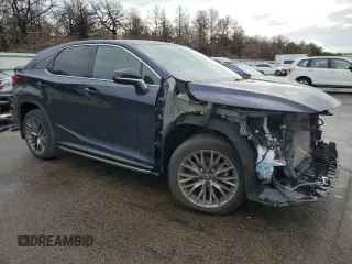 2020 Lexus RX with VIN 2T2SZMDA3LC256115, listed as a Copart auction lot 82783154 with 81,903 mi miles and Salvage Title. Bid and sale history available at carsss.com. Image 4.