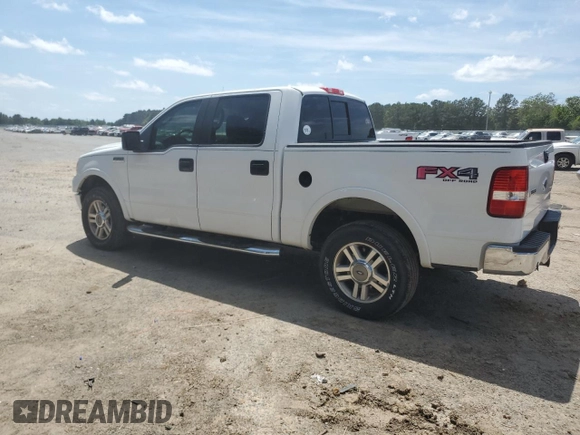 2005 Ford F-150 XLT with VIN 1FTPW14505KD82602, listed as a Copart auction lot 53318965 with 133,539 mi miles and Salvage Title. Bid and sale history available at carsss.com. Image 2.