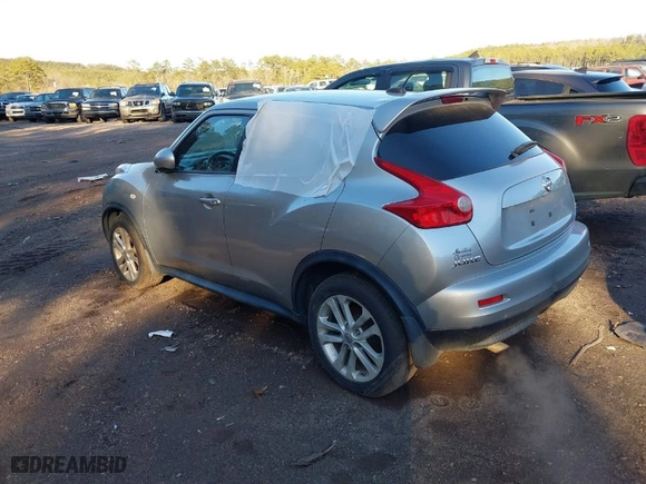 2012 Nissan Juke SL with VIN JN8AF5MR3CT105907, listed as a IAAI auction lot 41379110 with 218,874 mi miles. Bid and sale history available at carsss.com. Image 3.