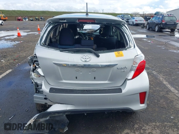 2014 Toyota Yaris L with VIN JTDKTUD33ED582669, listed as a IAAI auction lot 41573696 with Not Provided miles and . Bid and sale history available at DreamBid. Image 16.