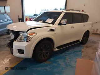 2019 Nissan Armada Platinum z VIN JN8AY2NF0K9352410, wystawiony jako IAAI lot #41078139 z przebiegiem 90 828 mil mil oraz . Historia ofert i sprzedaży dostępna na DreamBid. Obrazek 18.