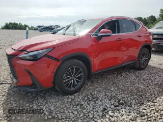 2023 Lexus NX with VIN 2T2AGCEZ2PC030136, listed as a Copart auction lot 62011404 with 4,860 mi miles and Salvage Title. Bid and sale history available at carsss.com. Image 1.