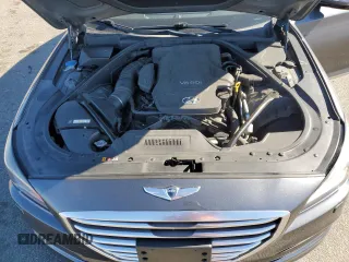 2015 Hyundai Genesis 3.8L with VIN KMHGN4JE4FU100178, listed as a Copart auction lot 75723694 with 112,114 mi miles and Salvage Title. Bid and sale history available at carsss.com. Image 12.