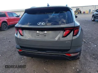 2024 Hyundai Tucson SEL with VIN 5NMJBCDE5RH421327, listed as a Copart auction lot 41339665 with 15,455 mi miles and Salvage Title. Bid and sale history available at carsss.com. Image 6.