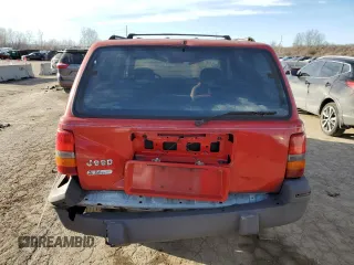 1994 Jeep Grand Cherokee Laredo with VIN 1J4GZ58S9RC219231, listed as a Copart auction lot 45741615 with 95,565 mi miles and Salvage Title. Bid and sale history available at carsss.com. Image 6.