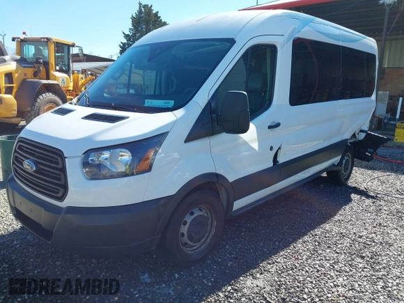 2019 Ford Transit XL with VIN 1FBAX2CV2KKA69450, listed as a IAAI auction lot 41539173 with 114,518 mi miles and . Bid and sale history available at DreamBid. Image 2.