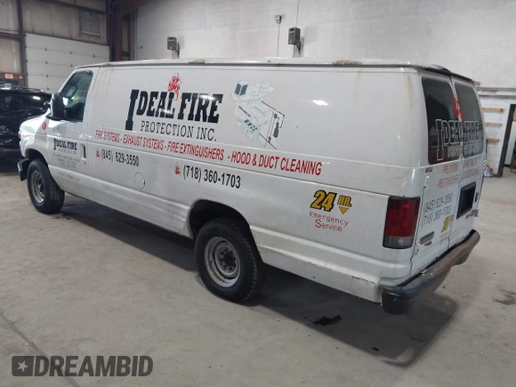2011 Ford Econoline Cargo Commercial with VIN 1FTSS3EL8BDA24095, listed as a IAAI auction lot 42349095 with 219,482 mi miles and . Bid and sale history available at DreamBid. Image 3.