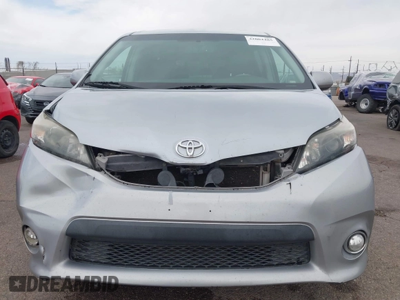 2014 Toyota Sienna SE with VIN 5TDXK3DC4ES491269, listed as a IAAI auction lot 42004485 with 118,516 mi miles and . Bid and sale history available at DreamBid. Image 13.