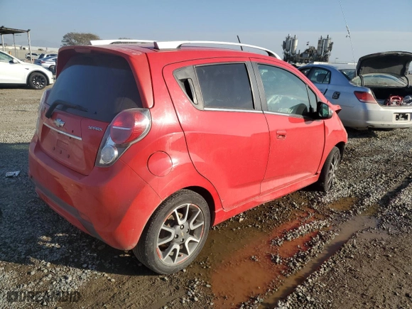 2015 Chevrolet Spark LT with VIN KL8CF6S96FC718047, listed as a Copart auction lot 46292005 with 0 mi miles and Salvage Title. Bid and sale history available at carsss.com. Image 3.