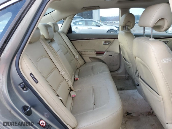 2007 Hyundai Azera SE with VIN KMHFC46F57A174411, listed as a Copart auction lot 78999364 with 131,941 mi miles and Salvage Title. Bid and sale history available at carsss.com. Image 10.