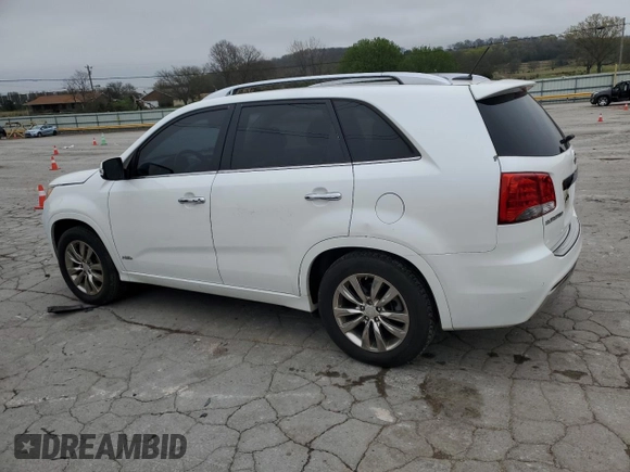 2012 Kia Sorento SX with VIN 5XYKWDA28CG237882, listed as a Copart auction lot 50886055 with 180,273 mi miles and Salvage Title. Bid and sale history available at carsss.com. Image 2.