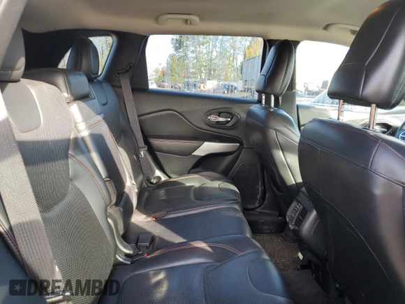 2017 Jeep Cherokee Trailhawk L Plus with VIN 1C4PJMBS1HD237067, listed as a Copart auction lot 77696854 with 102,160 mi miles and Salvage Title. Bid and sale history available at carsss.com. Image 11.