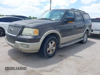 2006 Ford Expedition Eddie Bauer with VIN 1FMPU17556LA04414, listed as a IAAI auction lot 41996249 with 256,591 mi miles. Bid and sale history available at carsss.com. Image 2.