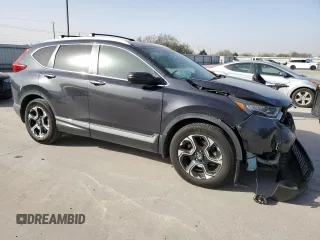 2018 Honda CR-V Touring with VIN 7FARW2H90JE043944, listed as a Copart auction lot 49346705 with 56,259 mi miles and Salvage Title. Bid and sale history available at carsss.com. Image 4.
