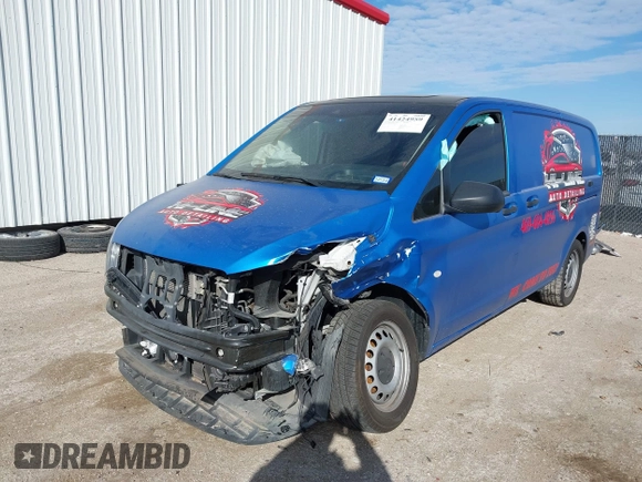 2018 Mercedes-Benz Metris Cargo with VIN WD3PG2EA8J3458614, listed as a IAAI auction lot 41424959 with 69,824 mi miles. Bid and sale history available at carsss.com. Image 18.