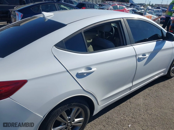 2017 Hyundai Elantra Limited with VIN 5NPD84LF2HH044016, listed as a IAAI auction lot 41319385 with 124,721 mi miles. Bid and sale history available at carsss.com. Image 16.