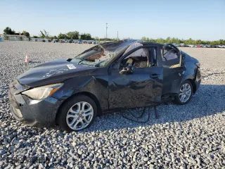 2017 Toyota Yaris iA with VIN 3MYDLBYV6HY187638, listed as a Copart auction lot 52859475 with 0 mi miles and Salvage Title. Bid and sale history available at carsss.com. Image 1.