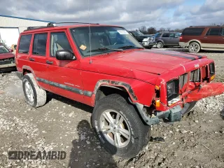 2000 Jeep Cherokee Police with VIN 1J4FF48S7YL204028, listed as a Copart auction lot 85516694 with 233,547 mi miles and Salvage Title. Bid and sale history available at carsss.com. Image 4.