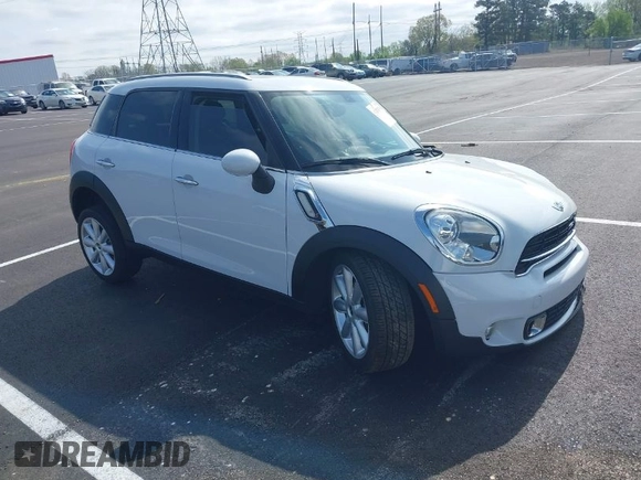 2016 MINI Countryman S with VIN WMWZC3C51GWT10458, listed as a IAAI auction lot 41878799 with 112,019 mi miles and . Bid and sale history available at DreamBid. Image 1.