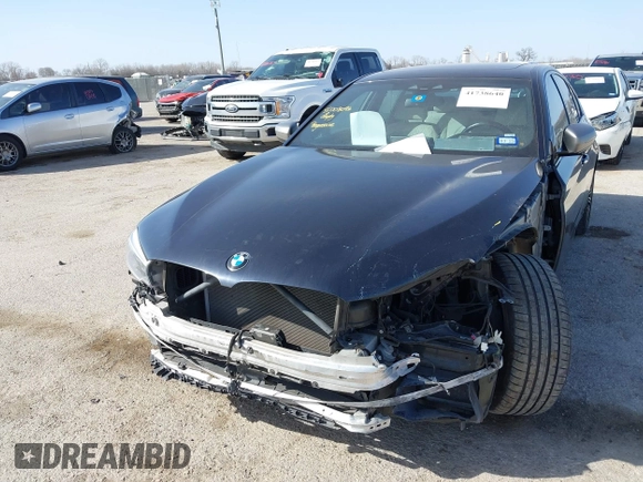 2018 BMW 5 Series M550i xDrive with VIN WBAJB9C55JB286036, listed as a IAAI auction lot 41738640 with 79,049 mi miles and . Bid and sale history available at DreamBid. Image 6.