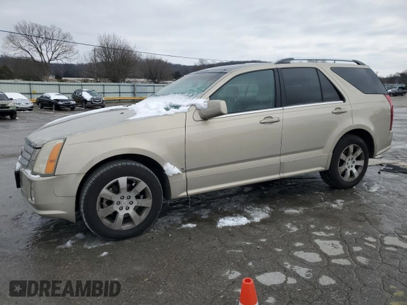 2007 Cadillac SRX with VIN 1GYEE63A970156718, listed as a Copart auction lot 46070525 with 154,741 mi miles and Clean Title. Bid and sale history available at carsss.com. Image 1.
